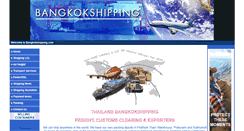 Desktop Screenshot of bangkokshipping.com